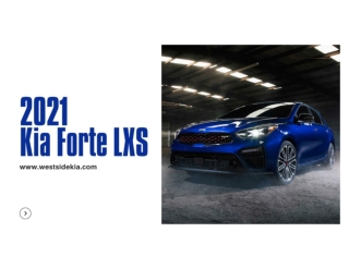 2021 Kia Forte LXS