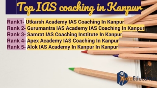 List of top IAS coaching in kanpur