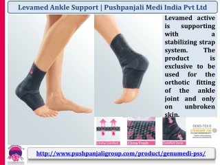 Levamed ankle support | Pushpanjali medi India Pvt Ltd