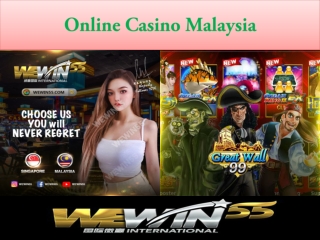 Playing Online Casino Malaysia