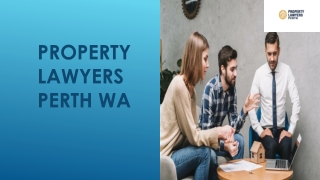 Get best legal advice from Property lawyers Perth