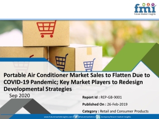 Portable Air Conditioner Market Forecast Revised in a New FMI Report as COVID-19 Projected to Hold a Massive Impact on S