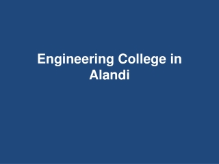 Engineering College in Alandi – MITAOE
