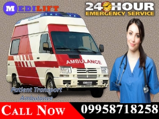 Medilift Road Ambulance in Bokaro and Hatia – Transfer Your Patient from Local Area at Cheap Cost