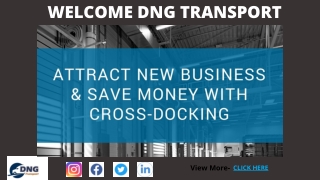 cross-docking service in Linden New Jersey