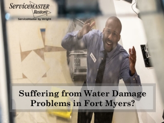 Get the best water damage services in Fort Myers