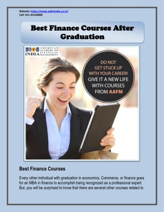 Best Finance Courses - Certified Financial Planner