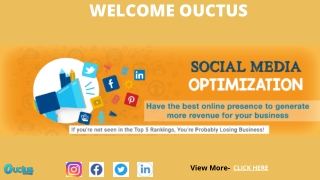 Social Media Optimization Company in India