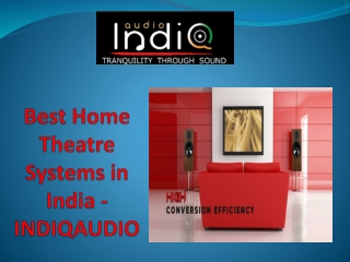 Best Home Theatre Speakers in India - INDIQAUDIO