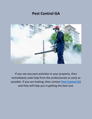 GA Pest Control