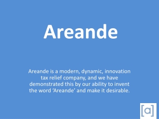 Areande - R&D Tax Relief