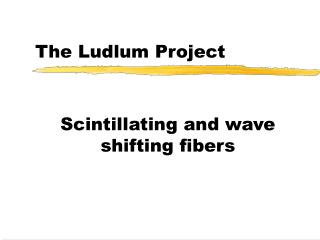 The Ludlum Project