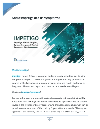 what is impetigo