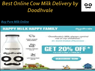 Buy Pure Milk Online in Delhi NCR