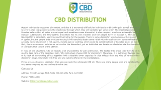 CBD DISTRIBUTION