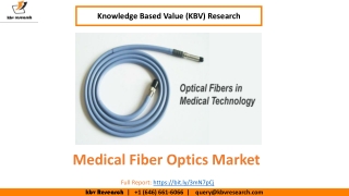 Medical Fiber Optics Market Size Worth $1.3 Billion By 2026 - KBV Research