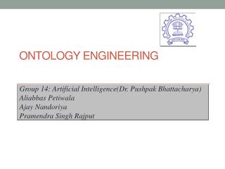 Ontology Engineering