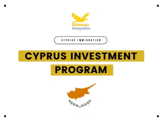 Cyprus Investment program