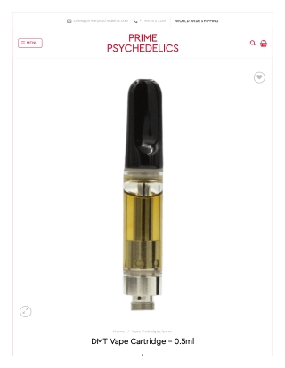 Buy 0.5ml Dmt Vape Cartridge Online | Order 0.5ml Dmt Vape Cartridge - Prime Psychedelics