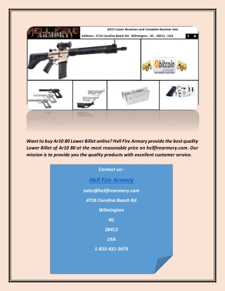 1911 80 Frame for Sale | Hell Fire Armory