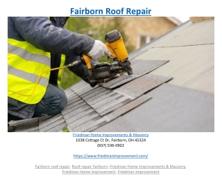 Fairborn Roof Repair