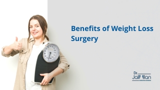 Benefits of Weight Loss Surgery