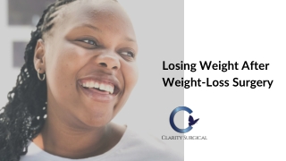 Losing Weight After Weight-Loss Surgery