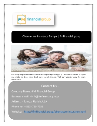 Tampa Health Insurance Quotes | Fmfinancial.group