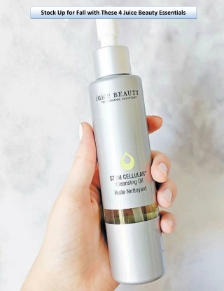 Stock Up for Fall with These 4 Juice Beauty Essentials