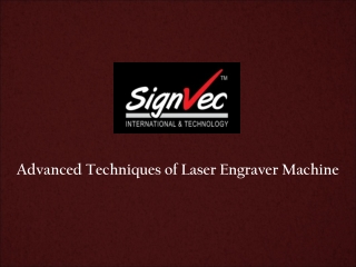 Laser Engraver Machine Manufacturer