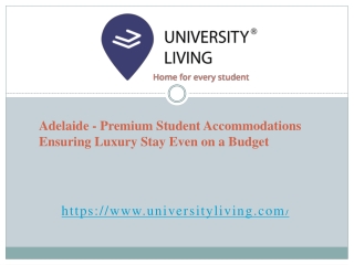 Adelaide   premium student accommodations ensuring luxury stay even on a budget