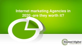Internet marketing Agencies in 2020 -are they worth it?