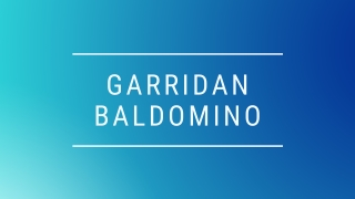 Garridon Baldomino