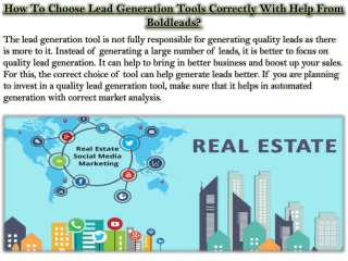 How To Choose Lead Generation Tools Correctly With Help From Boldleads?