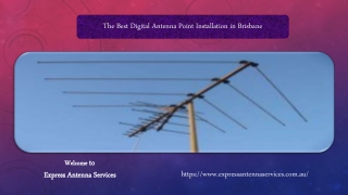 The Best Digital Antenna Point Installation in Brisbane