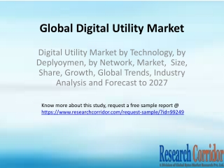 Digital Utility Market by Technology, by Deplyoymen, by Network, Market,  Size, Share, Growth, Global Trends, Industry A