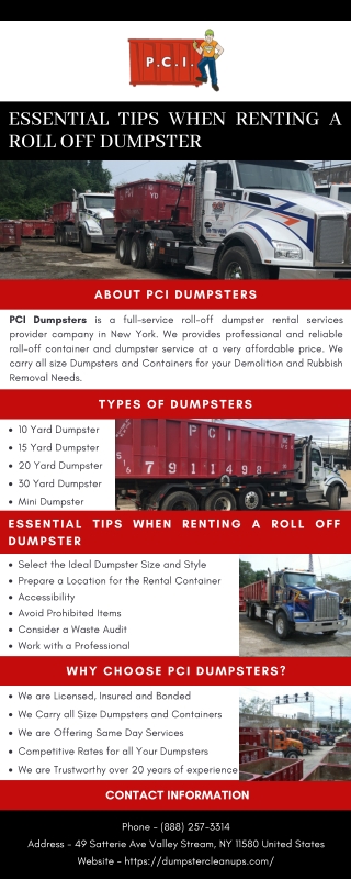 Essential Tips When Renting a Roll Off Dumpster