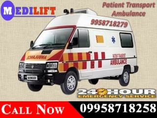 Road Ambulance Service in Patna and Darbhanga: Medilift Available at 24 Hours in Your Locality