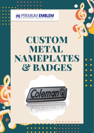 Premium Emblem | Name Plate Manufacturers and Companies