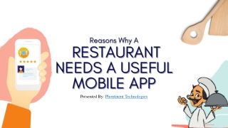 Phontinent Technologies- Importance of Food Ordering Mobile Apps for Business