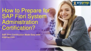 How to Prepare for SAP Fiori System Administration Certification