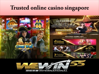 would recommend trusted online casino singapore