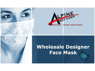 Wholesale Designer Face Mask | Wholesale Designer Face Mask Suppliers USA