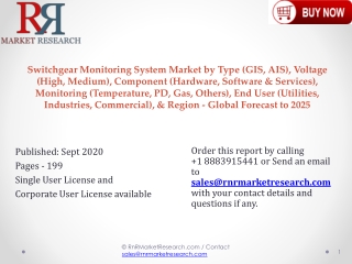 Latest Switchgear Monitoring System Market Report: Share, Growth, Approaches and Forecast by 2025