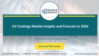 UV Coatings Market Insights and Forecast to 2026