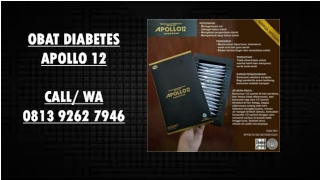 MUJARAB, Diabetes Gula Darah Apollo 12 0813 9262 7946 di sekitar Kota Medan