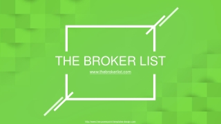 Commercial Real Estate Broker Directory