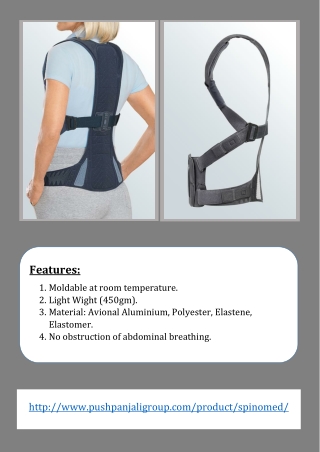 Spinomed®: back brace for the treatment of osteoporosis | Pushpanjali medi India Pvt Ltd