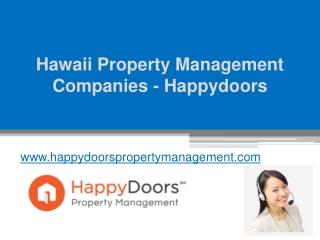 Hawaii Property Management Companies - Happydoors