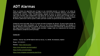 ADT Alarmas